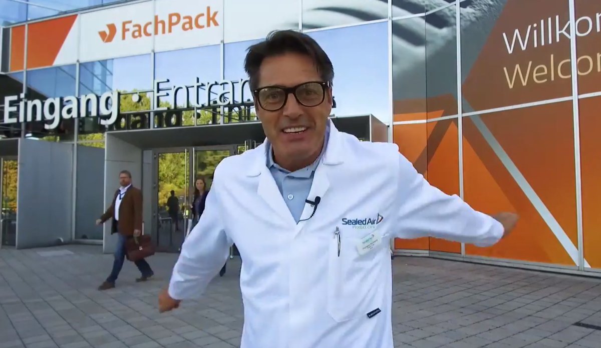 SealedAirBrand's tweet photo. Goodbye #FachPack2018 in Europe. Hello #PackExpo2018 in Chicago. From one great trade show to the next, we’re ready to talk about packaging and introduce our latest innovations. https://t.co/d75SU6FZyd https://t.co/180WPniORT