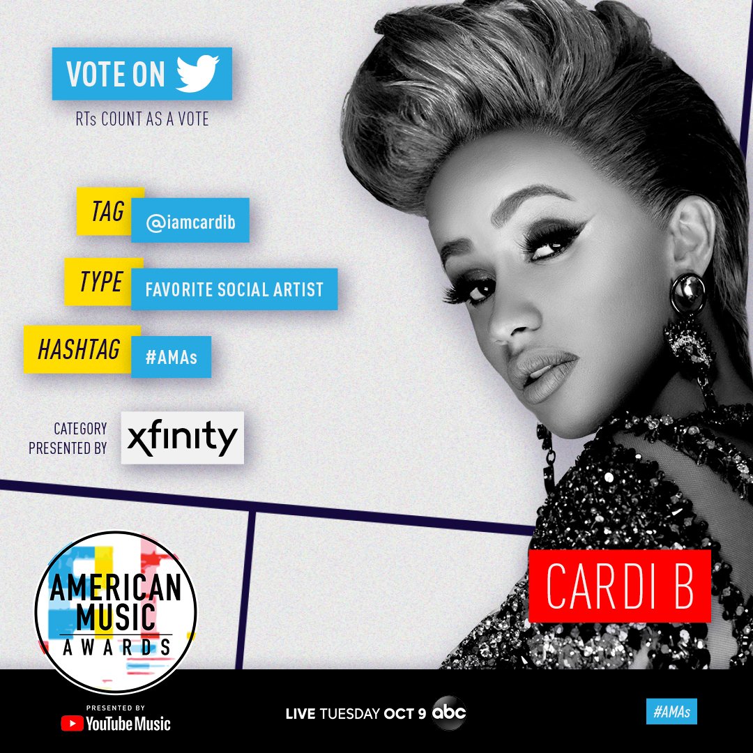 AMAs tweet picture