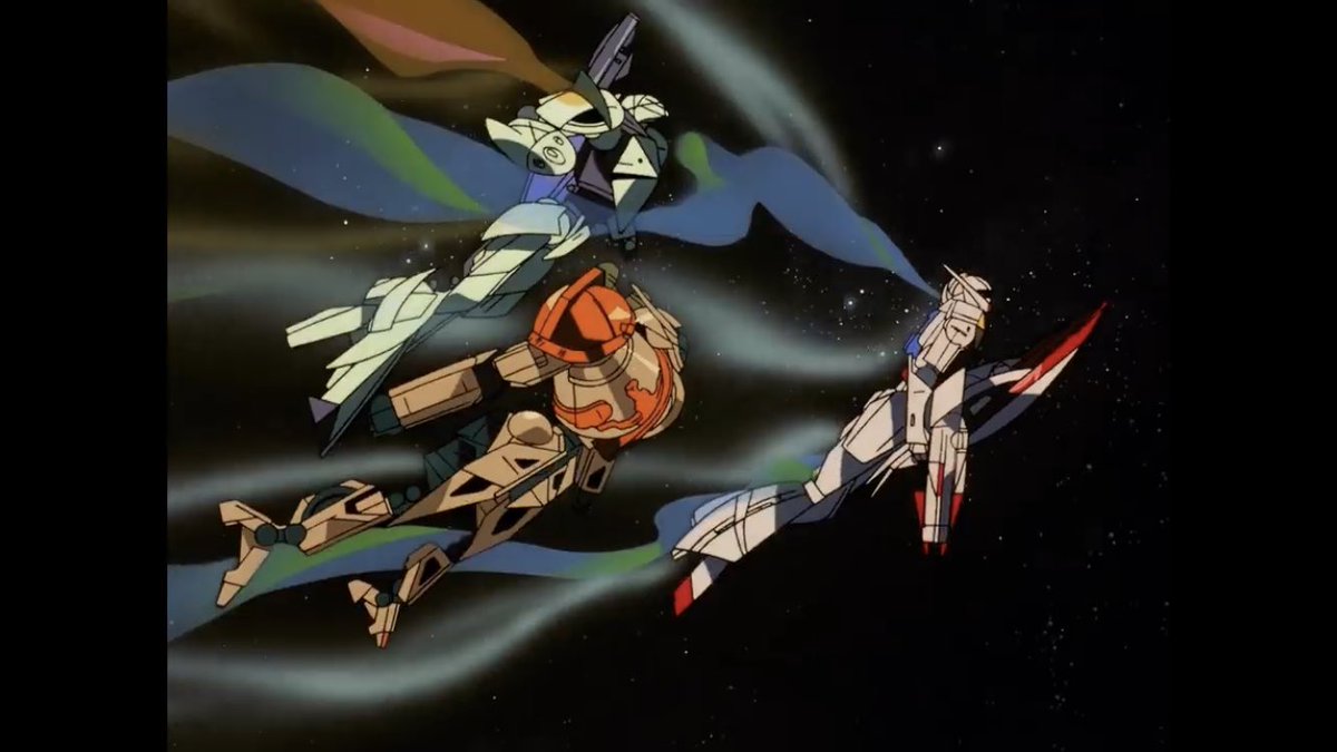 ニベオカシンヤス En Twitter すげえ味方ヅラしてくるバンデットとターンx 細すぎて伝わらないガンダムopの好きなシーン