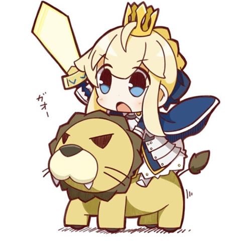 For the good of the kingdom! And for the good of Britain!!!! 

Unit lion! Chaaaaarge!!!!