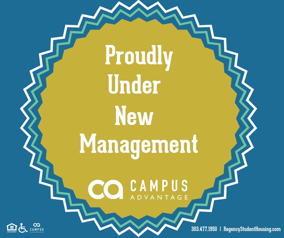RegencySHousing's tweet photo. Proudly under new management. https://t.co/msvZvsV8cA