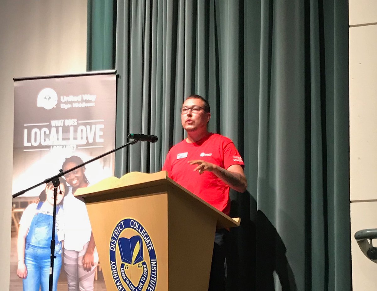 United way kickoff at SDCI #Local Love