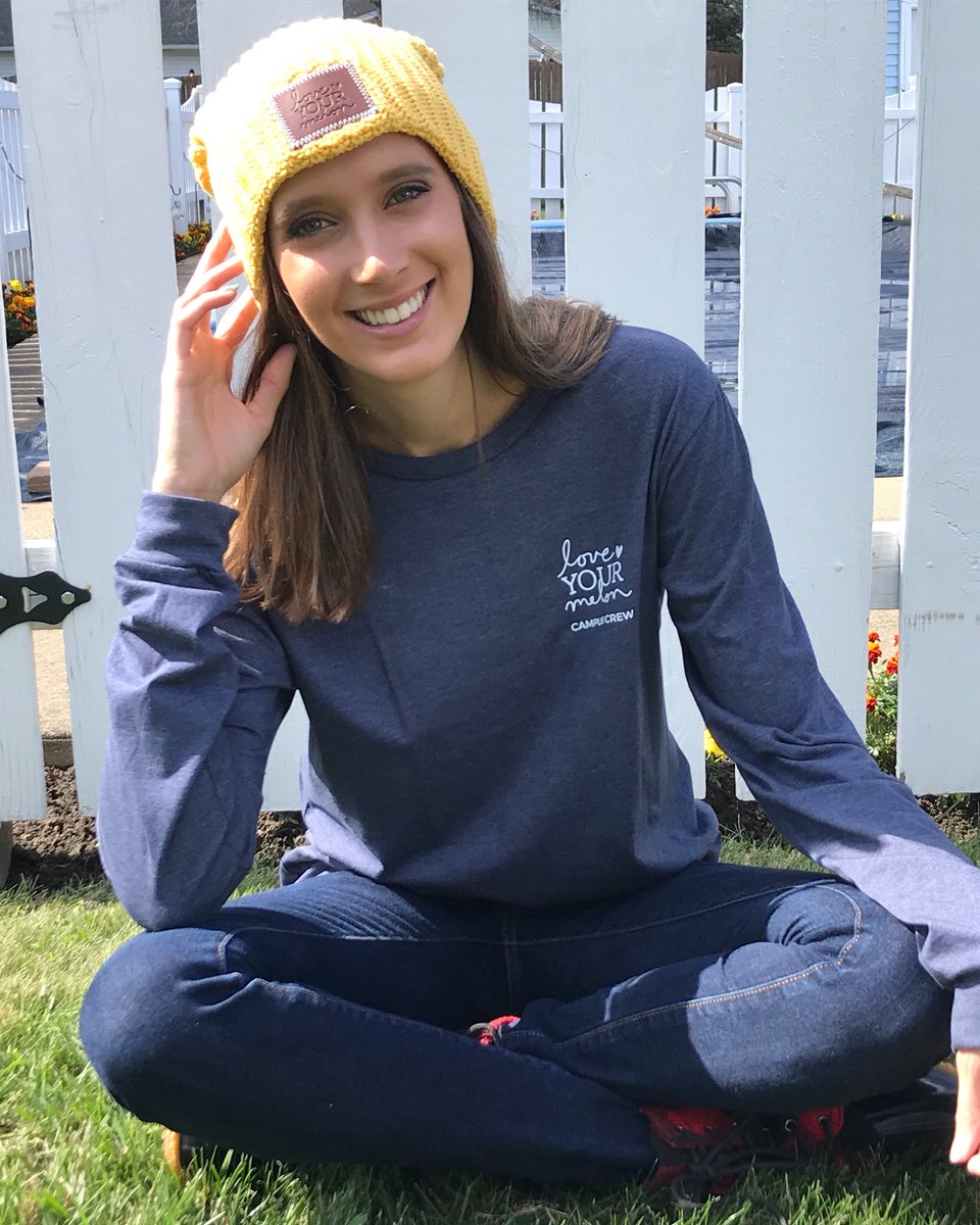 BSCLYMCrew's tweet photo. Happy October 1st!! 🍂 The cool, fall weather is nearly here &amp; that means it’s almost beanie season!! Our lovely crew member, Courtney is bundling up! ♥️ We LOVE to see it! 🐯🍉 https://t.co/vSwDHyW18j
