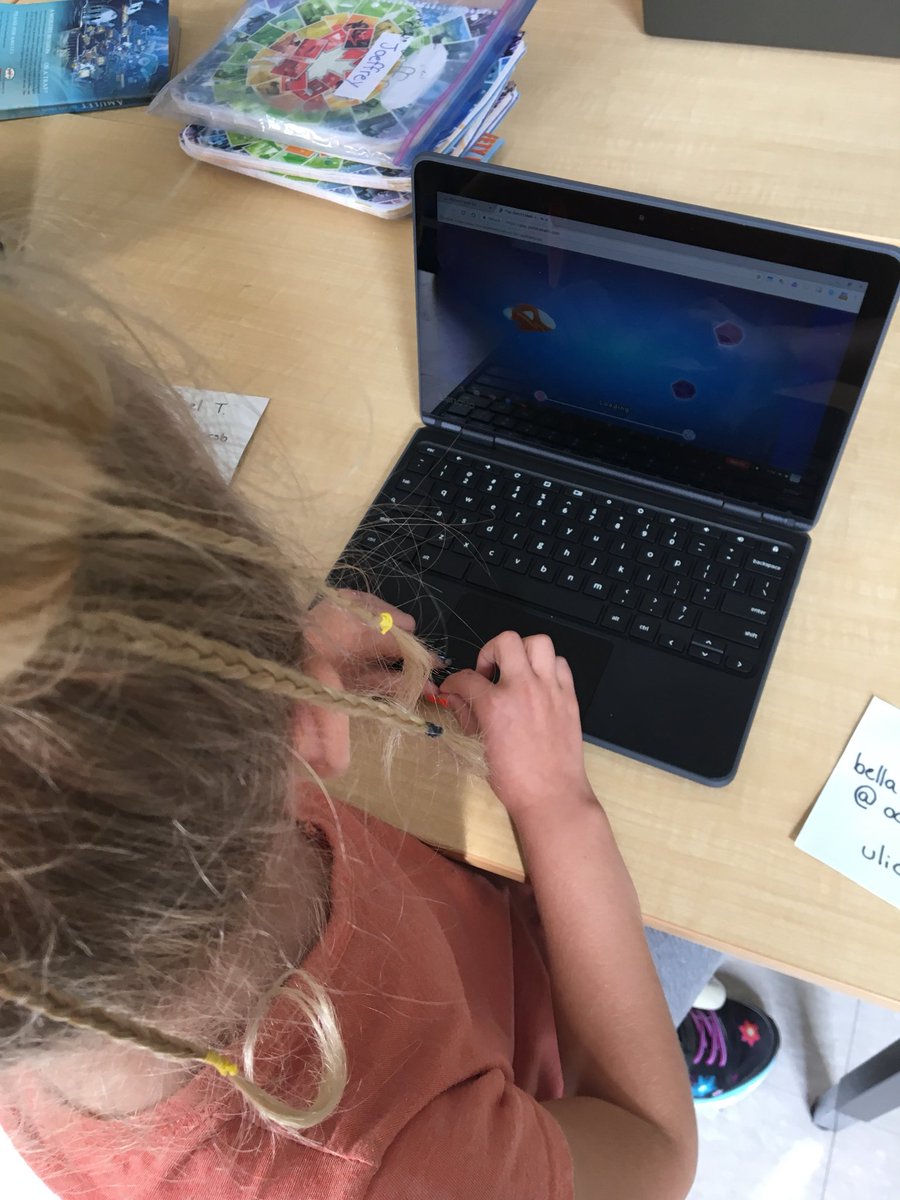 ChantalUlicny's tweet photo. Some students checked out #zorbitsmath today! Thumbs up from them! https://t.co/aczxZKEXBQ