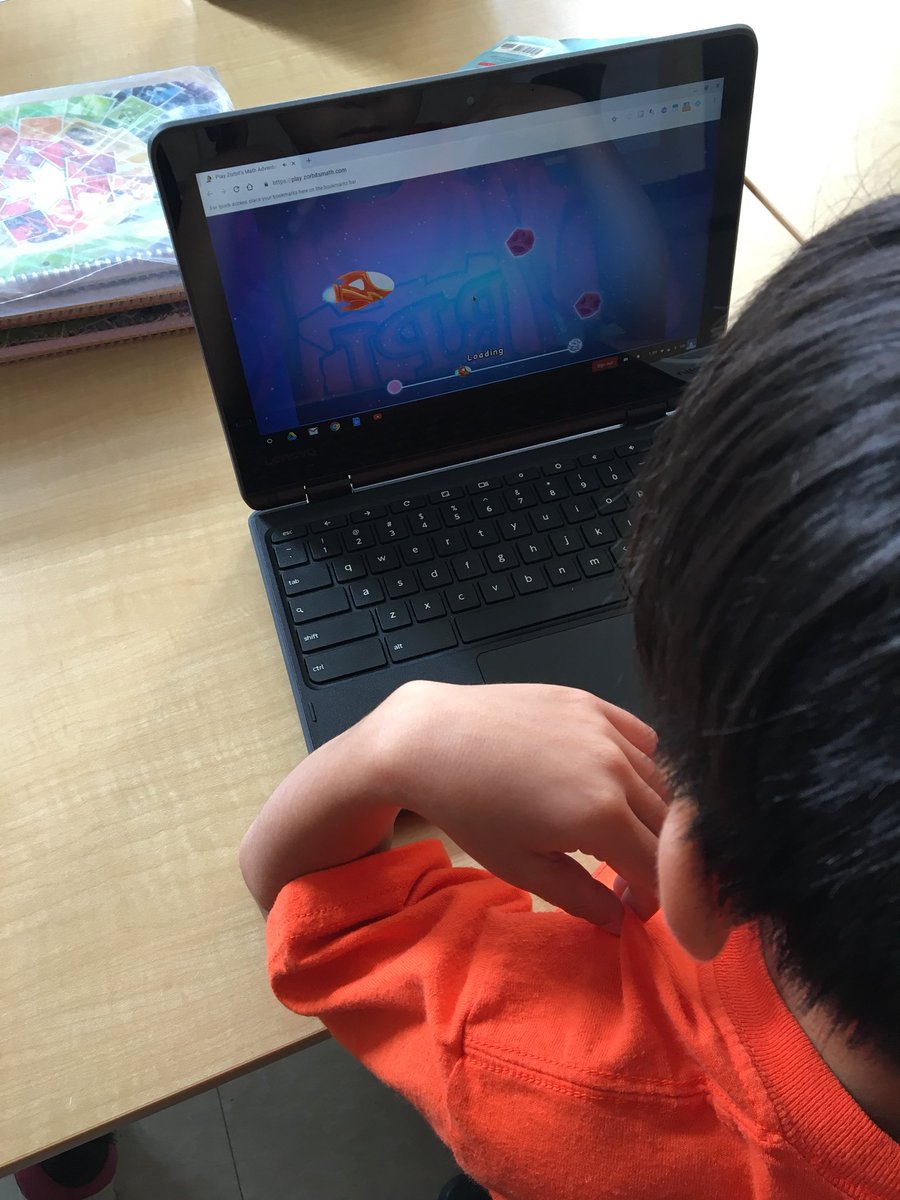 ChantalUlicny's tweet photo. Some students checked out #zorbitsmath today! Thumbs up from them! https://t.co/aczxZKEXBQ