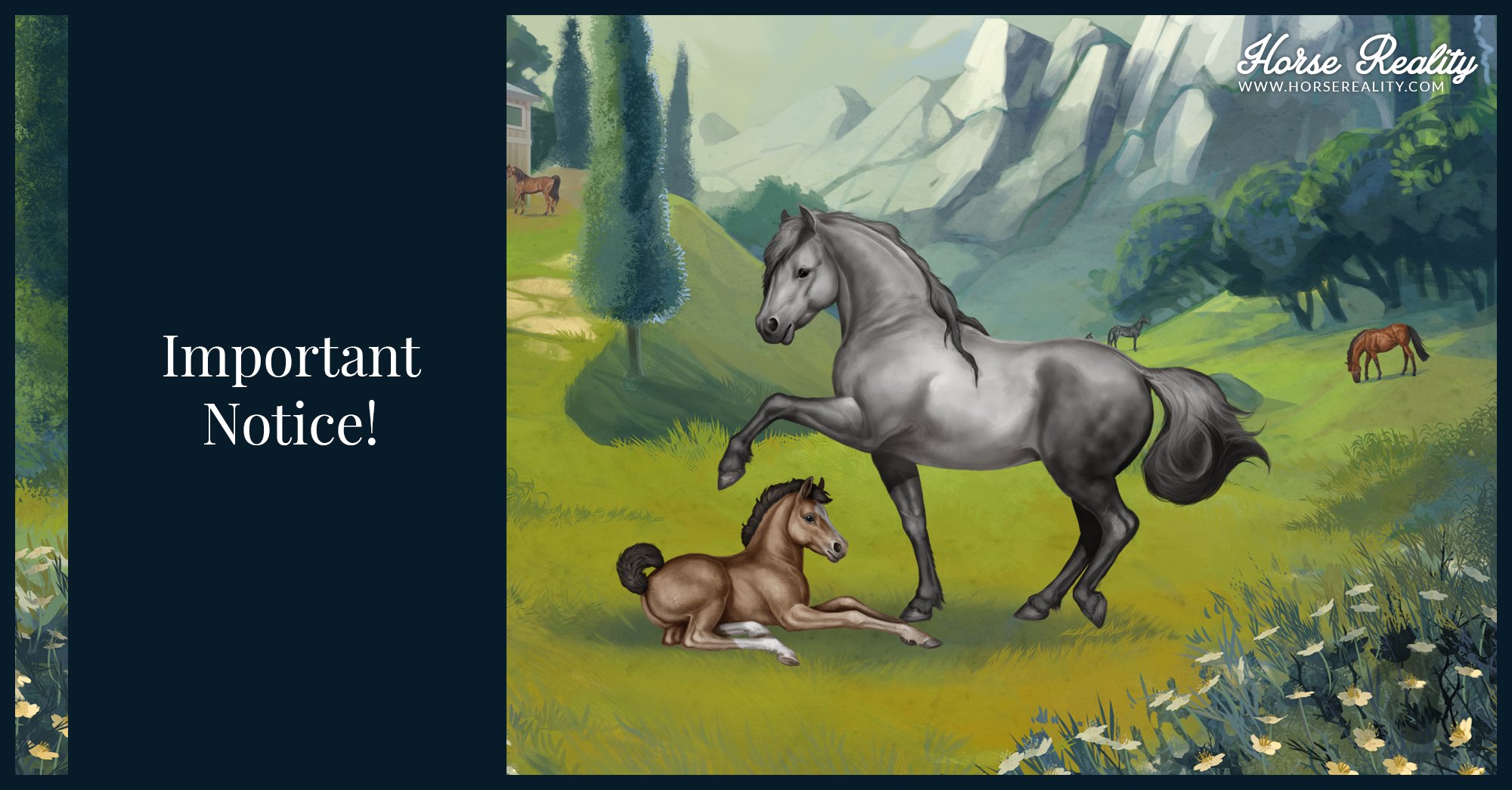 HorseReality on Twitter: "We have an important notice on our Facebook page  if you cannot login. Head to https://t.co/oFZL5pg69J for the full message!  #earlyaccess #horsereality #horsegame #starstable #sso #howrse #ponygame # horses #equestrian #