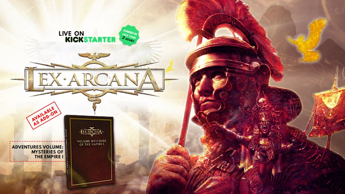 qualitygamessrl's tweet photo. "For 20 years I have wanted to play Lex Arcana, but it was never published in English, until now. I am so excited, this is going to epic" - Mark Rein-Hagen
https://t.co/kCwOIR4S30
#LexArcana #tabletopgaming #Geek #roleplaying #penandpaper #rpg #pprpg https://t.co/JfjhwVQbxg