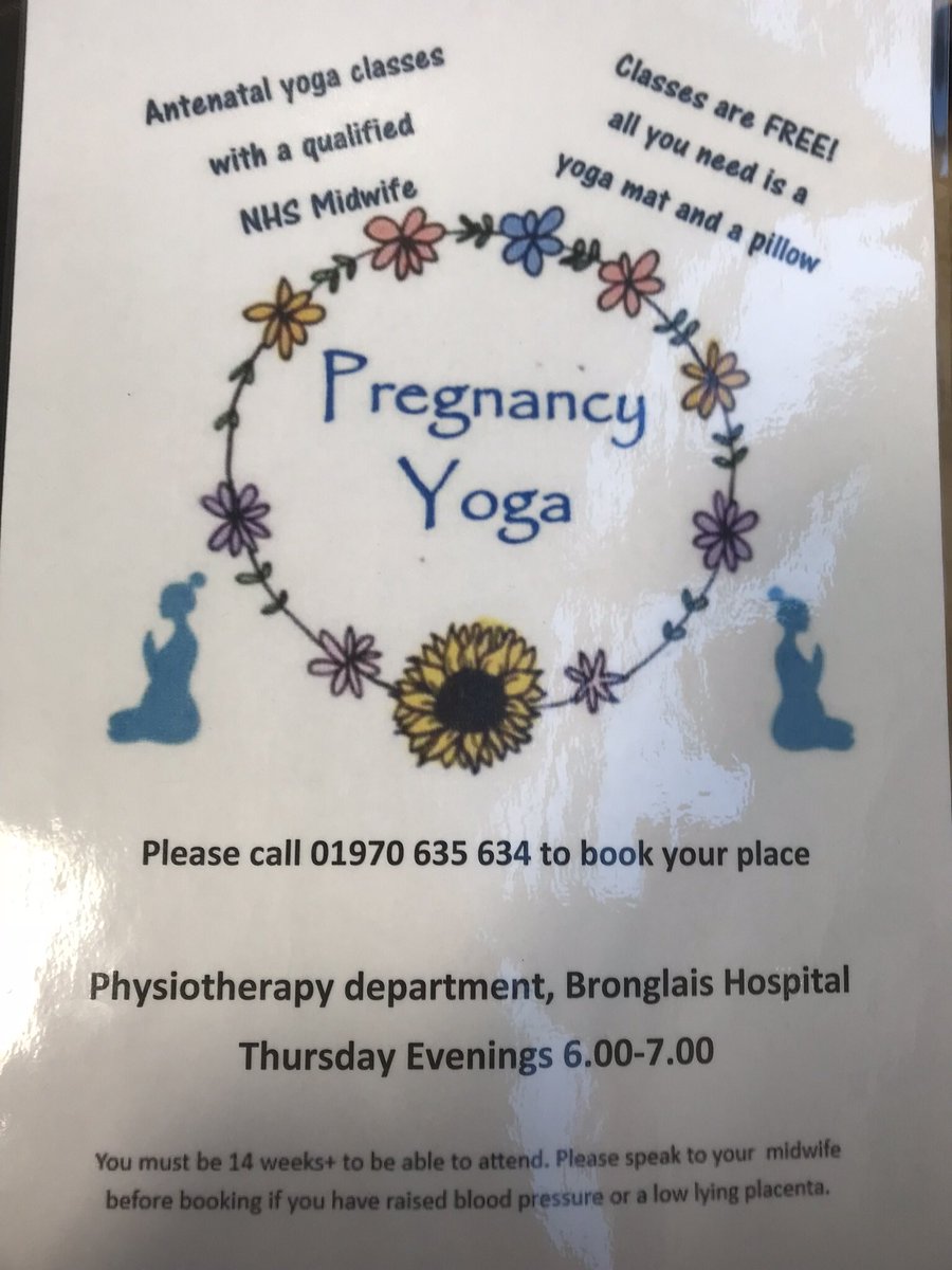 Very excited to be starting pregnancy yoga in @HywelDdaHB this month #relaxation #antenataleducation @cate_langley @EmmabBooth @rucha_eldridge @midwifekatej @RM_ShellyJ @marielewis1975