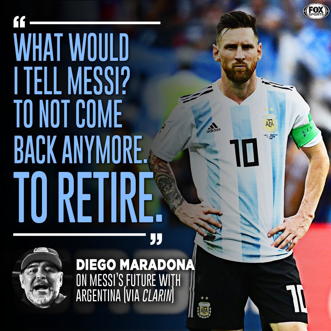 48+ Maradona On Messi Pictures