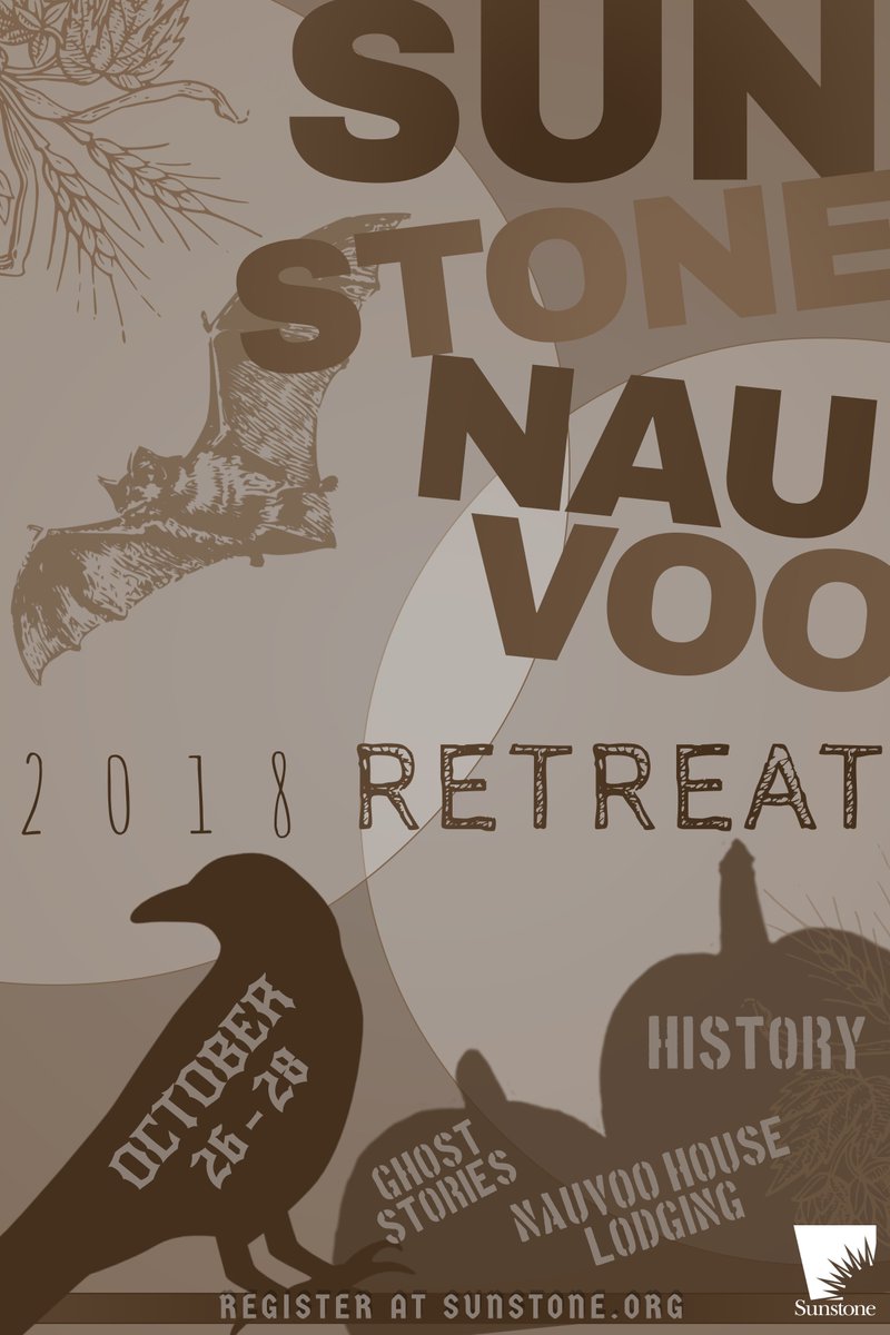 CristinaMartaG's tweet photo. #Sunstone is heading to Nauvoo for its annual retreat. There will be lots of historic sites and ghost stories. 
Have you registered? #SunstoneFunstone
https://t.co/AdzsFhMPQd https://t.co/ZD4BIT6I1v