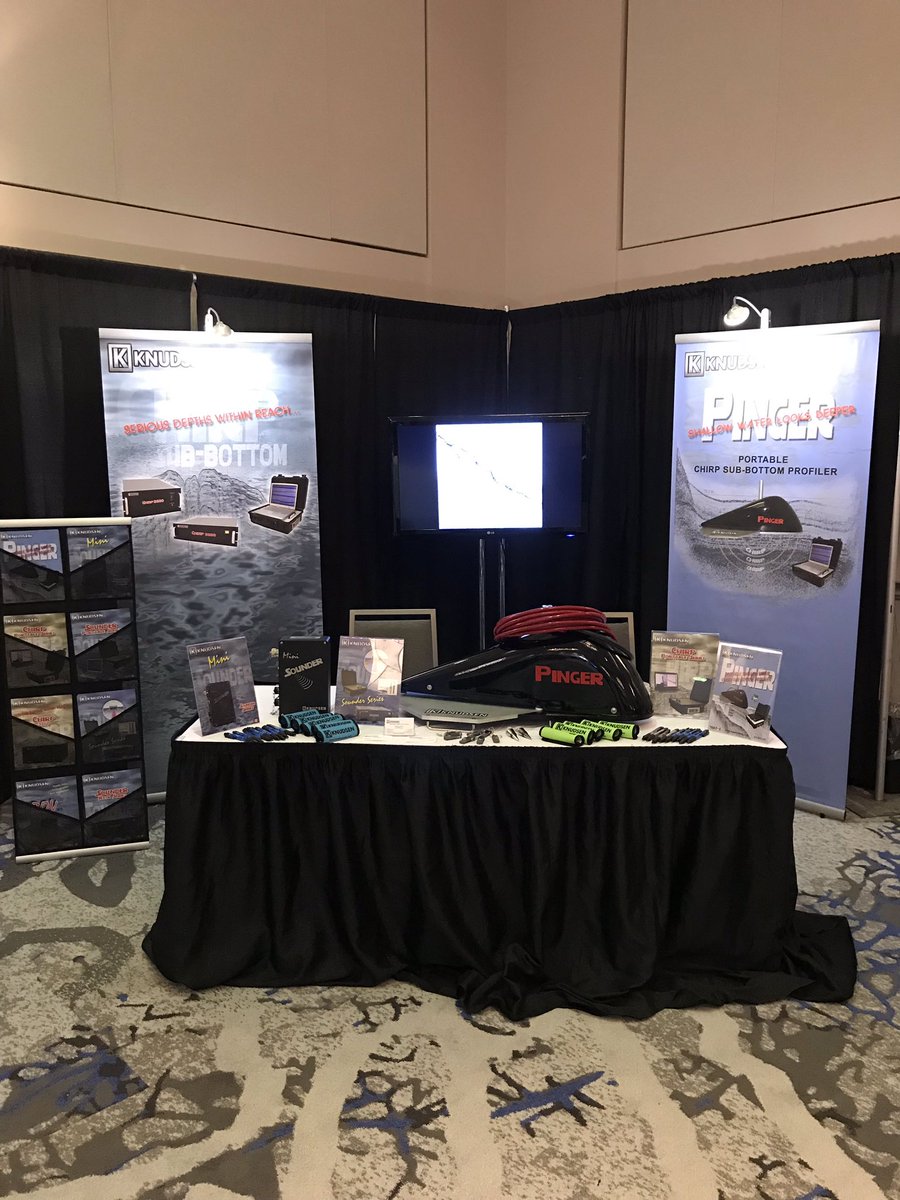 Head on over to booth 15 to meet Nolan Pretty from KNUDSEN. #shallowsurvey2018 <a href="/shallowsurvey/">Shallow Survey 2018</a>