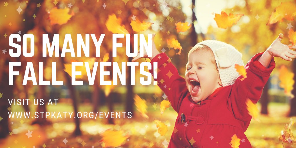 stpkaty's tweet photo. We hope you join us for our fall events! 
https://t.co/l7FW6XVaTP https://t.co/XnJNj36Txp