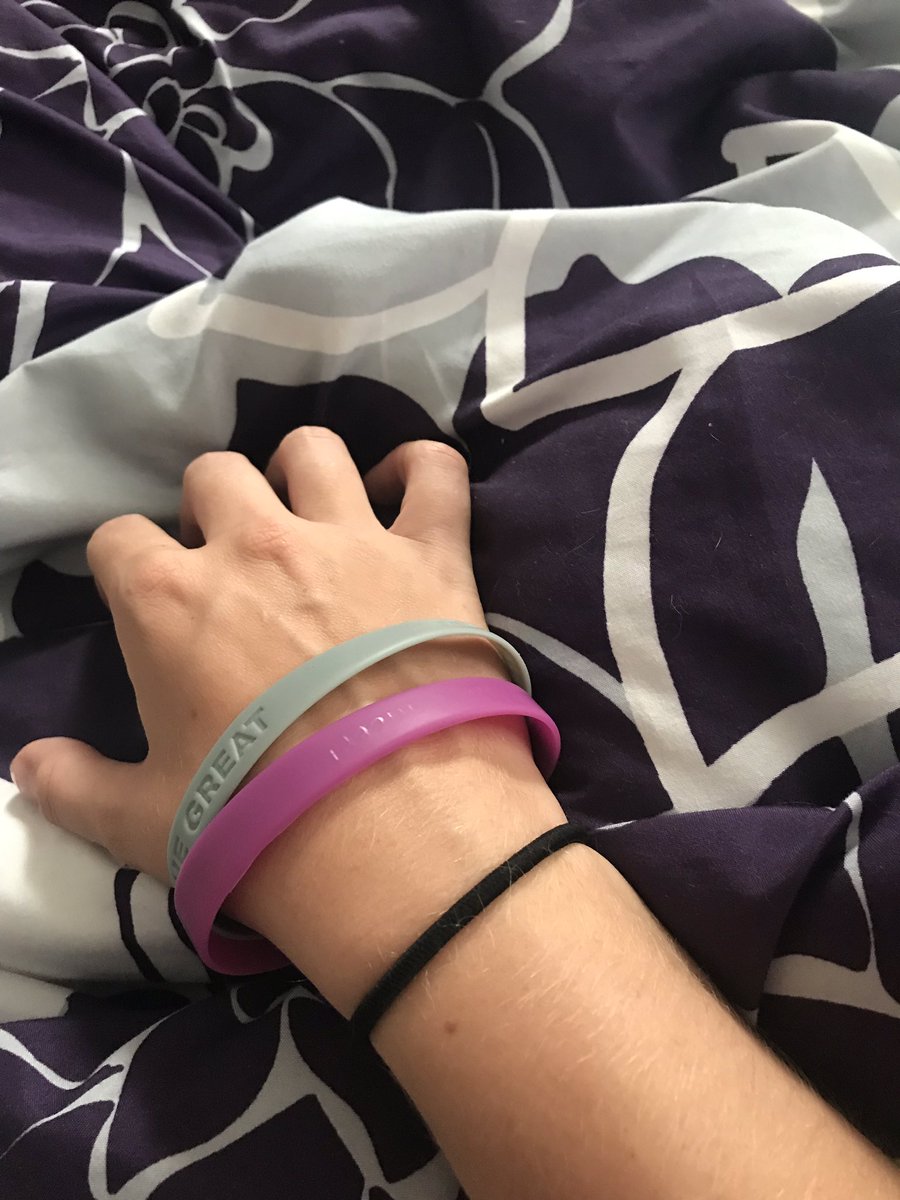 Beeem20's tweet photo. Only writing left on my last #DiffeyStrong bracelet. I still miss you so much, wishing heaven had technology so I could still get those “Thinking of you” texts and emails. 😞 Missing & loving you always, & forever wishing I’d let you know the impact you had on me. 💜💘 https://t.co/lgSQFxdoYe
