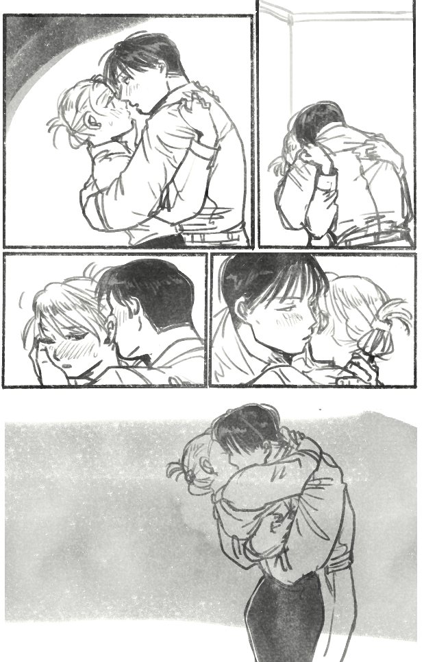 「・・寝室、行くか」「・・・はい」 