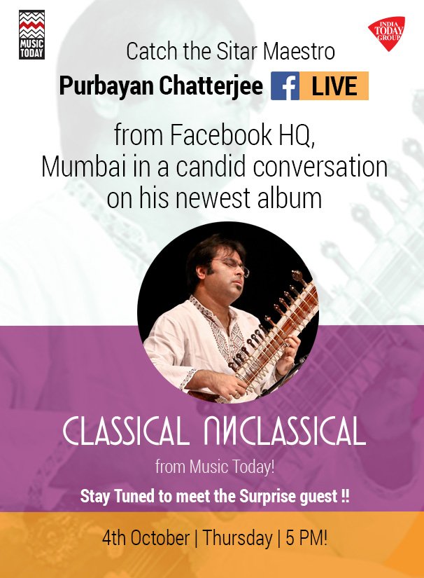 aajtak's tweet photo. सितार और गिटार का फ्यूजन सुनें पूरबायन चैटर्जी (@stringstruck) की नई एल्बम #ClassicalUnclassical में। एल्बम सुनने के लिए यहां क्लिक करें : Saavan : https://t.co/Qkz1KkenZv
@the_musictoday https://t.co/yVWq0wYfYW