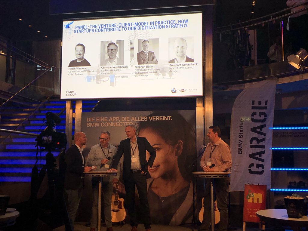 avantoventures's tweet photo. ”Rather than investing in startups we buy from startups” Bernhard Schambech, Head of @BMWStartups sharing how their venture client model works in practice https://t.co/lOGaErzOQT