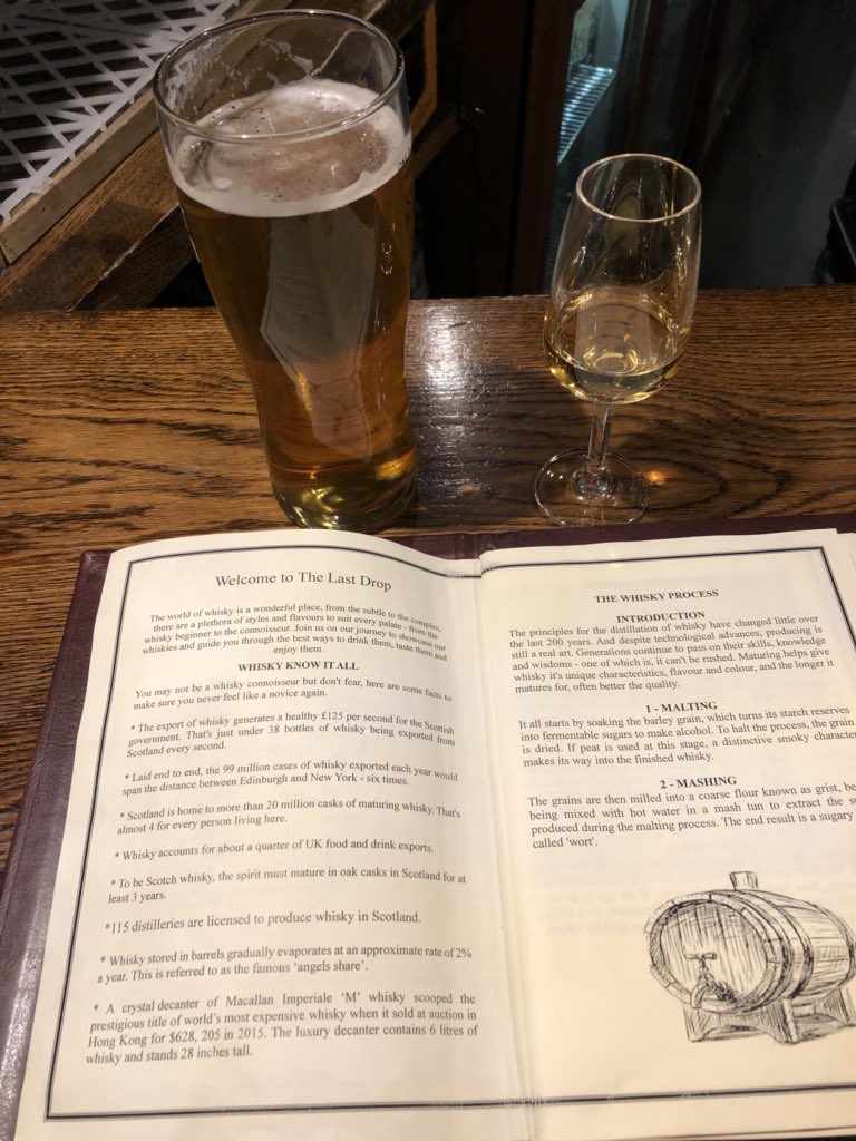 thebigvausman's tweet photo. On the #QuestForKingArthur in #Edinburgh with @karigomez like the awesome @joshuagates and stopping at #TheLastDrop for a whisky break. https://t.co/uOARVnPYIV