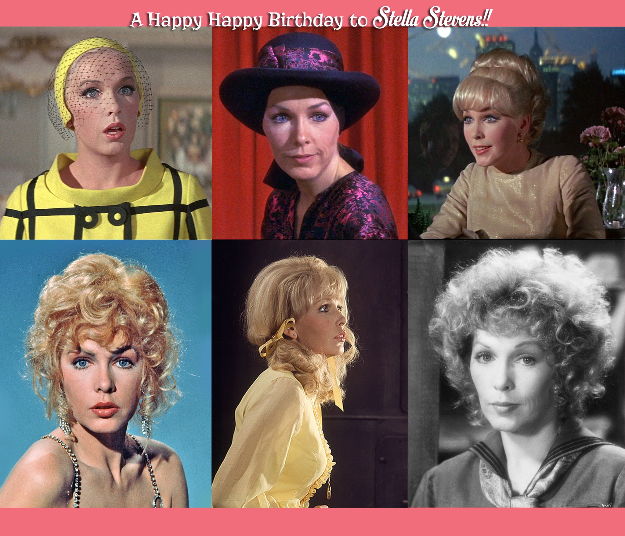 We wish a very Happy Birthday to Stella Stevens! 
