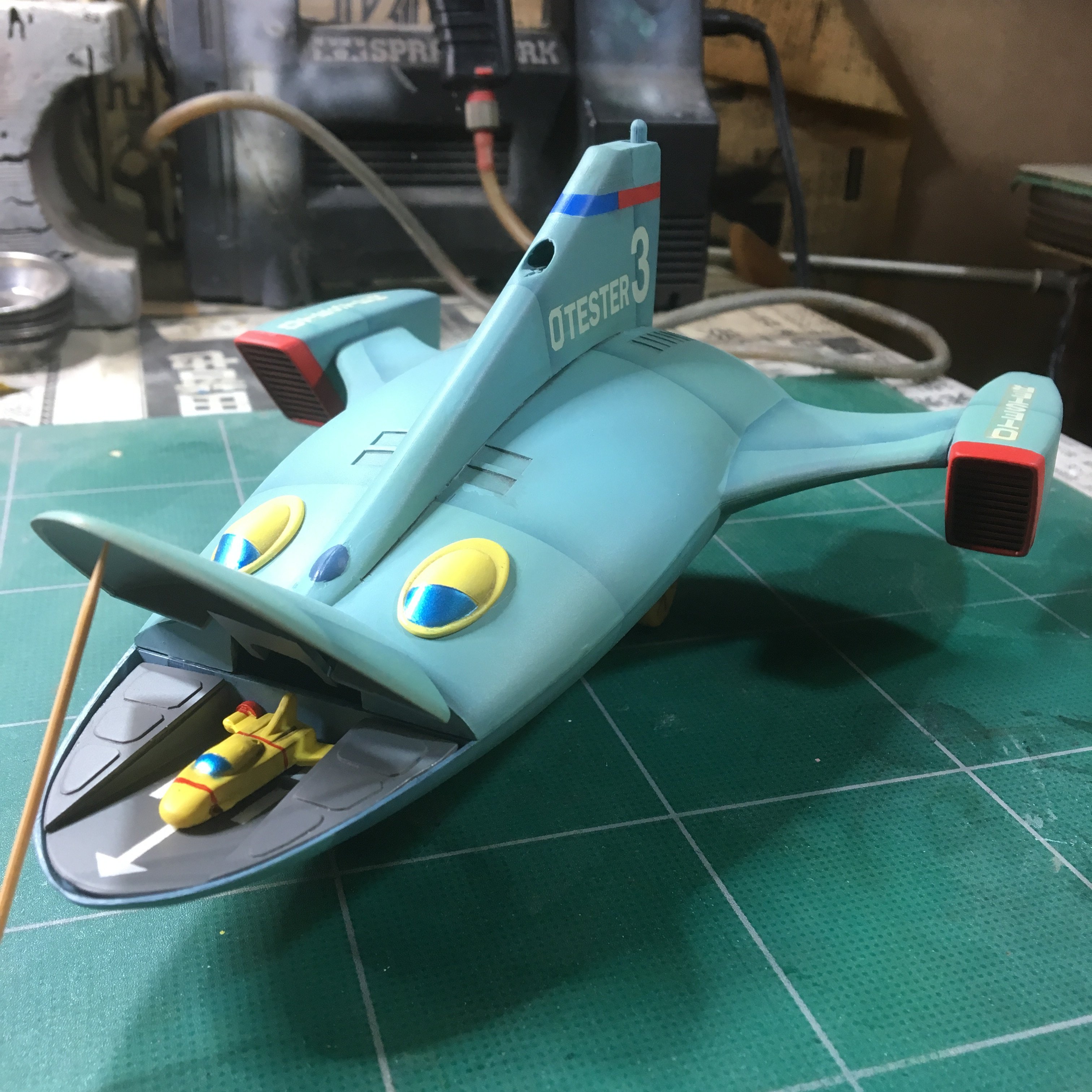 管理G515】【未組立】BANDAI バンダイ 0テスター ゼロテスター