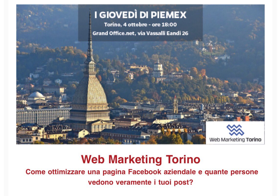 Anche questo giovedì vi aspettiamo, a seguire aperitivo di #networking #SaveTheDate