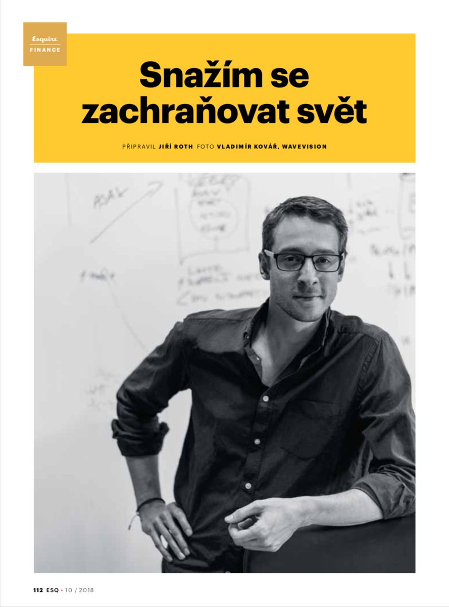 sizeid's tweet image. “Když se mě někdo ptá, co dělám, občas z legrace říkám, že se snažím zachraňovat svět.”🌎

Které cíle @sizeid možná neznáte? Jak @abiciste bere tým a proč vlastně podniká? Pokud chcete vědět, proč nás baví pracovat po jeho boku, čtěte říjnový Esquire a třeba se inspirujte!😉