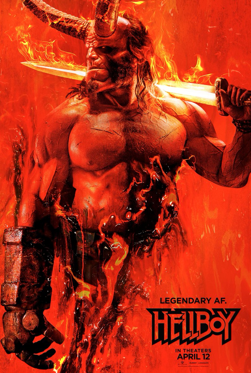 DocSIpMUYAIpsj3 Check Out The Fiery New Poster for the Hellboy Reboot