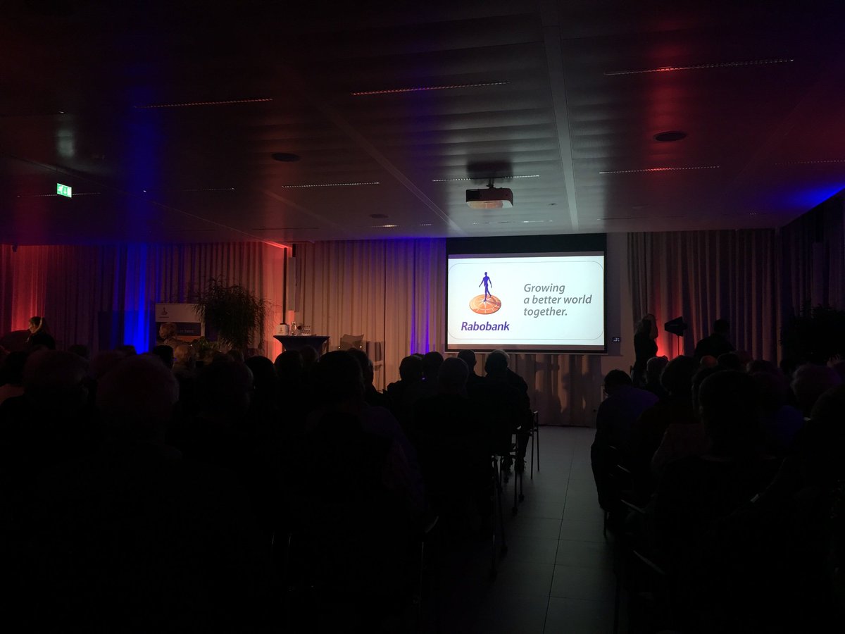 roelof_jansen's tweet photo. @RabobankAV @HermanWijffels @LisanneAddink @MariavdHeijden Mooie opkomst, benieuwd naar de inspiratie! #GABWT #Duurzaam https://t.co/QOY8qJFwRE