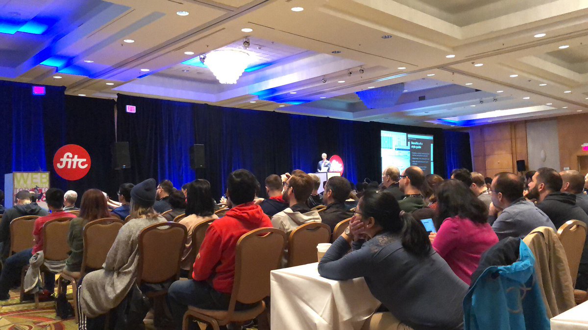 IndexExchange's tweet photo. Our engineers are at the @FITC Conference to hear from some of the most innovate minds in front-end development. Looking forward to a week of insightful conversations! #WEBU18 https://t.co/9cTp6qgbMR