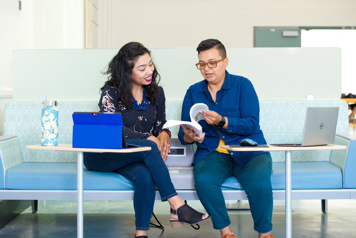 UCDEducation's tweet image. School of Education PhD students Vanessa Segundo and Claudia Escobar, both of whom are first-generation students, sat down to talk about their academic experiences and what motivates them to pursue their doctorate degrees. Check out the conversation: education.ucdavis.edu/summer18cataly…