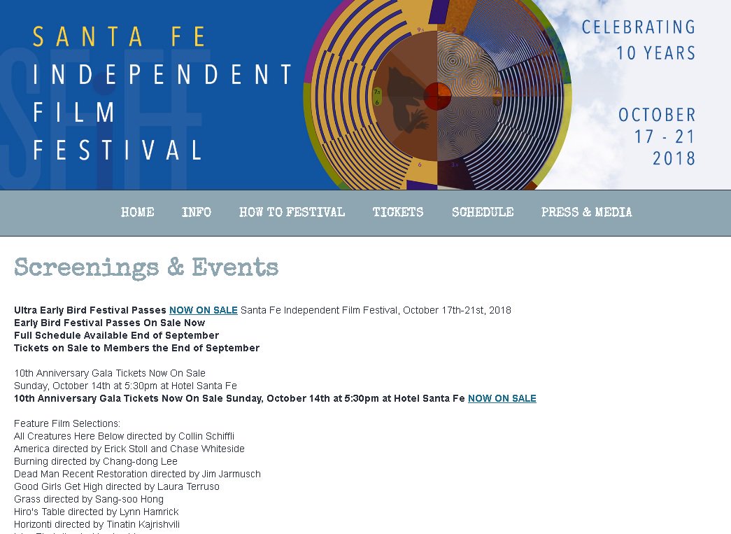 StephenRZamora's tweet photo. And…we’re in!
“Bingo” 
10th Annual Santa Fe Independent Film Festival
October 17-21
https://t.co/bAt8f54FwL
#Bingo #sfiff #NMFilm #NMTrue https://t.co/tmjAhkZwKJ