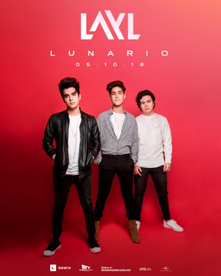 VentaneandoUno's tweet photo. Se presentará el grupo @layloficial en el @LunarioMx éste viernes 5 de octubre. #Ventaneando https://t.co/sZ2H0ttbDj