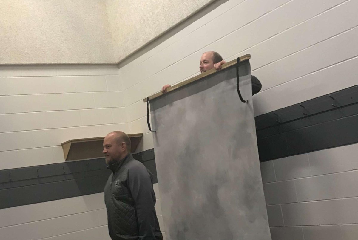 danielthefink's tweet photo. I was really committed to helping with the production day efforts today. #NewSkill #FinallyUseful https://t.co/7hTPxET7Qf
