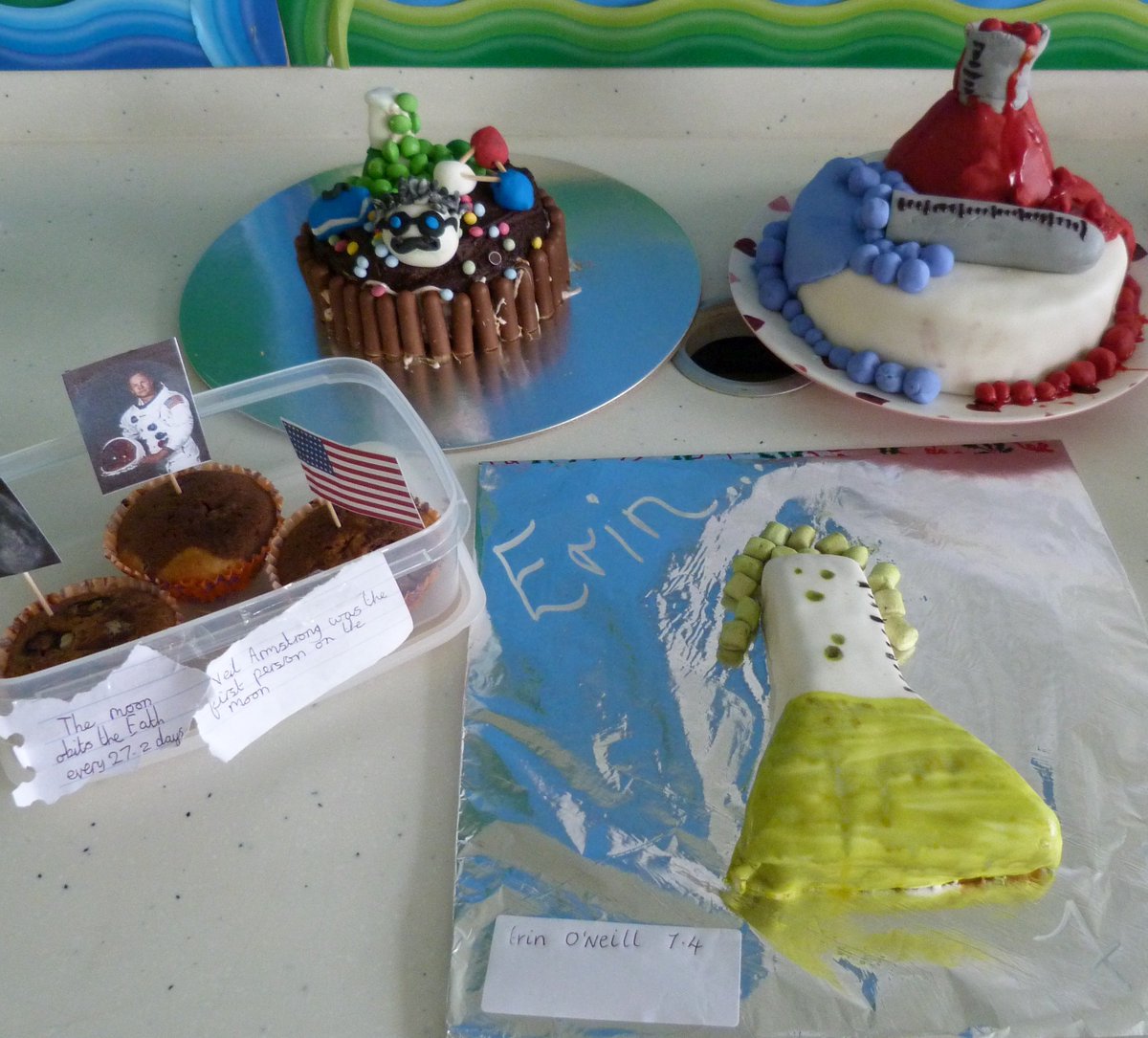 WCHSSci's tweet photo. WOW!! We've been blown away by the creativity and artistic talents of our students (and staff) in the science bake off - WELL DONE to all of you! 👩‍🔬🍰👨‍🔬🥮 Winners announced tomorrow 🥇🥈🥉 https://t.co/SCdMDq3git