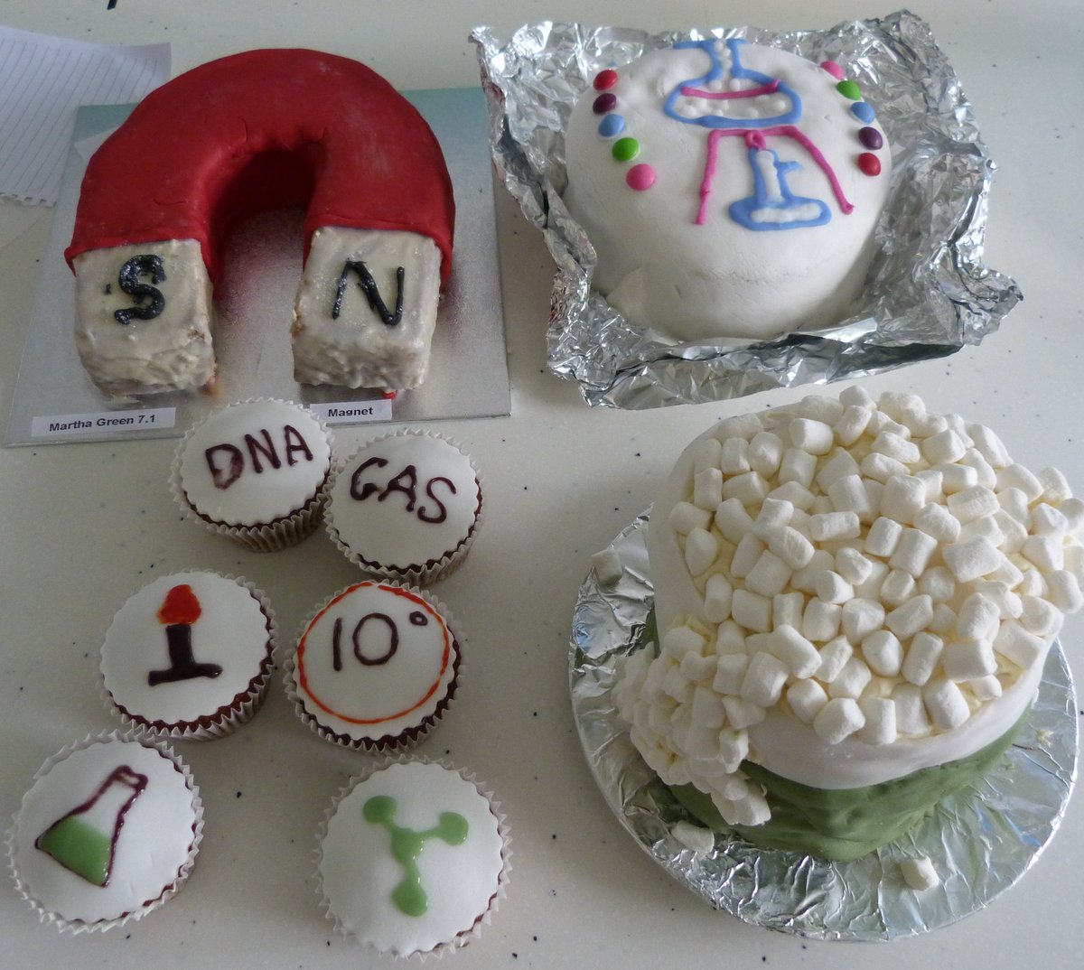WCHSSci's tweet photo. WOW!! We've been blown away by the creativity and artistic talents of our students (and staff) in the science bake off - WELL DONE to all of you! 👩‍🔬🍰👨‍🔬🥮 Winners announced tomorrow 🥇🥈🥉 https://t.co/SCdMDq3git
