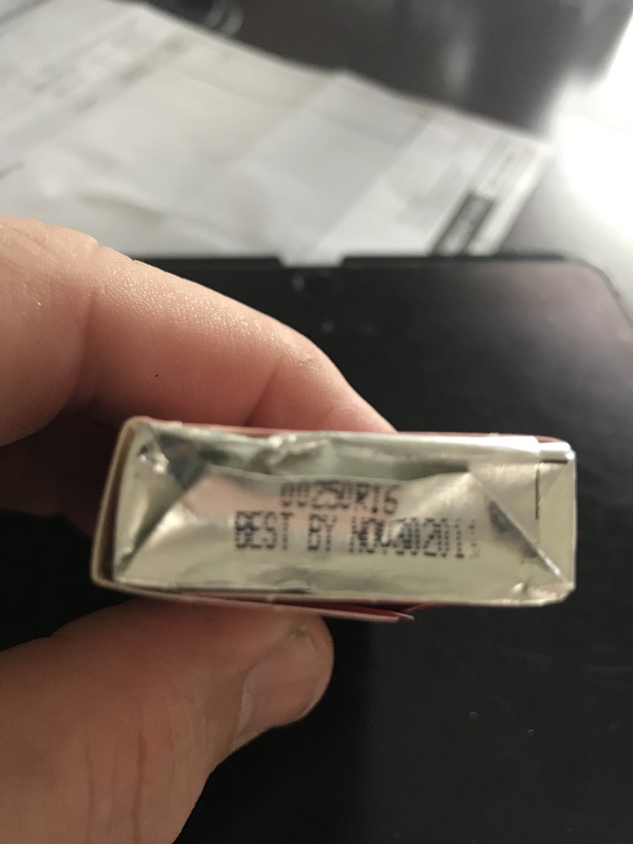 So I was cleaning out my closet iand a new pack of <a href="/tridentgum/">trident gum</a> fell out of one of the pockets. I was thinking Hmm, a piece of gum would be a nice treat, when I opened the gum it looked a bit strange. I checked the “Best by date” and low and behold😳 Think it’s still any good? 🤪