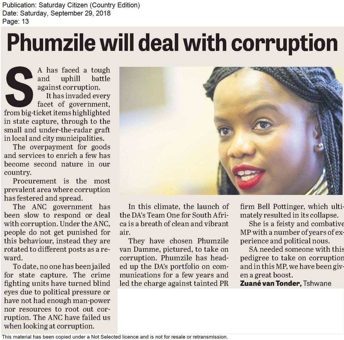zilevandamme's tweet photo. I am coming for you, corrupt being. #TeamOneSAForAll https://t.co/b4v2QsdHpo