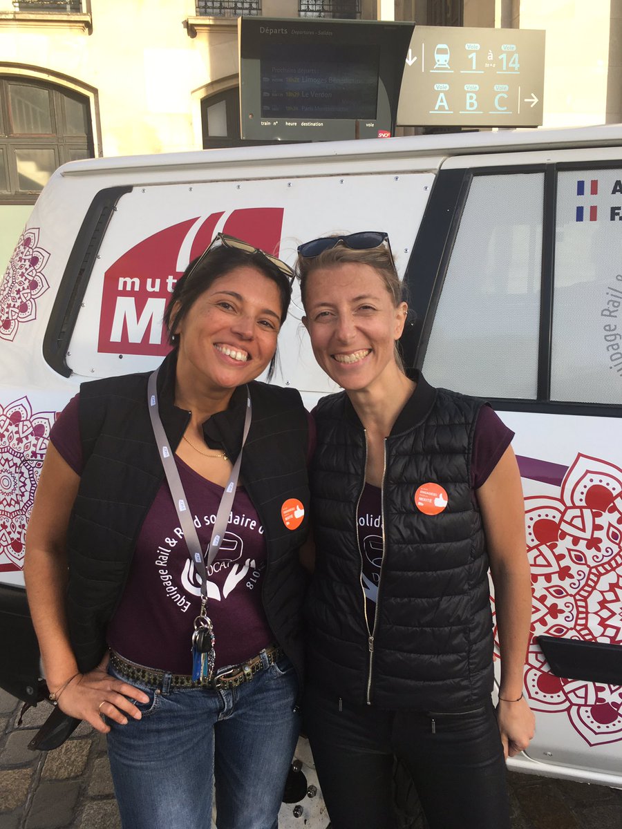 CorentineMazure's tweet photo. @capfemina C’est parti pour Florence et Audrey ! On est avec vous #SNCFauféminin @AcetoJardin @Schwart75739851 @TERNouvelleAQ @Dcap2018 @tat_s_l @LAudacieuses https://t.co/LMJizIjlra