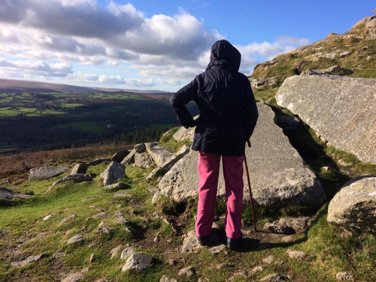 kt51012297's tweet photo. Mum is ever present in my thoughts today. These photos were taken on one of our last days out together to one of my favourite places, my second home #dartmoor I am so grateful for the time we had together & the friendship we had. #dartmoornationalpark #bucklandbeacon #joinin247 https://t.co/TDLbExz0O2