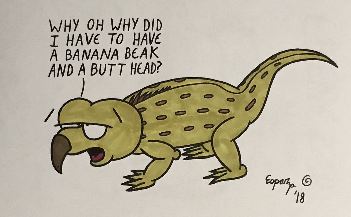 JonsCrazyTweets's tweet photo. It’s @AnimalAlphabets time again! Few people know this, but the #Rhynchosaurus partially helped to inspire the Klingons of Star Trek! Knowledge is power y’all! #AnimalAlphabets https://t.co/b04fCl4u9q
