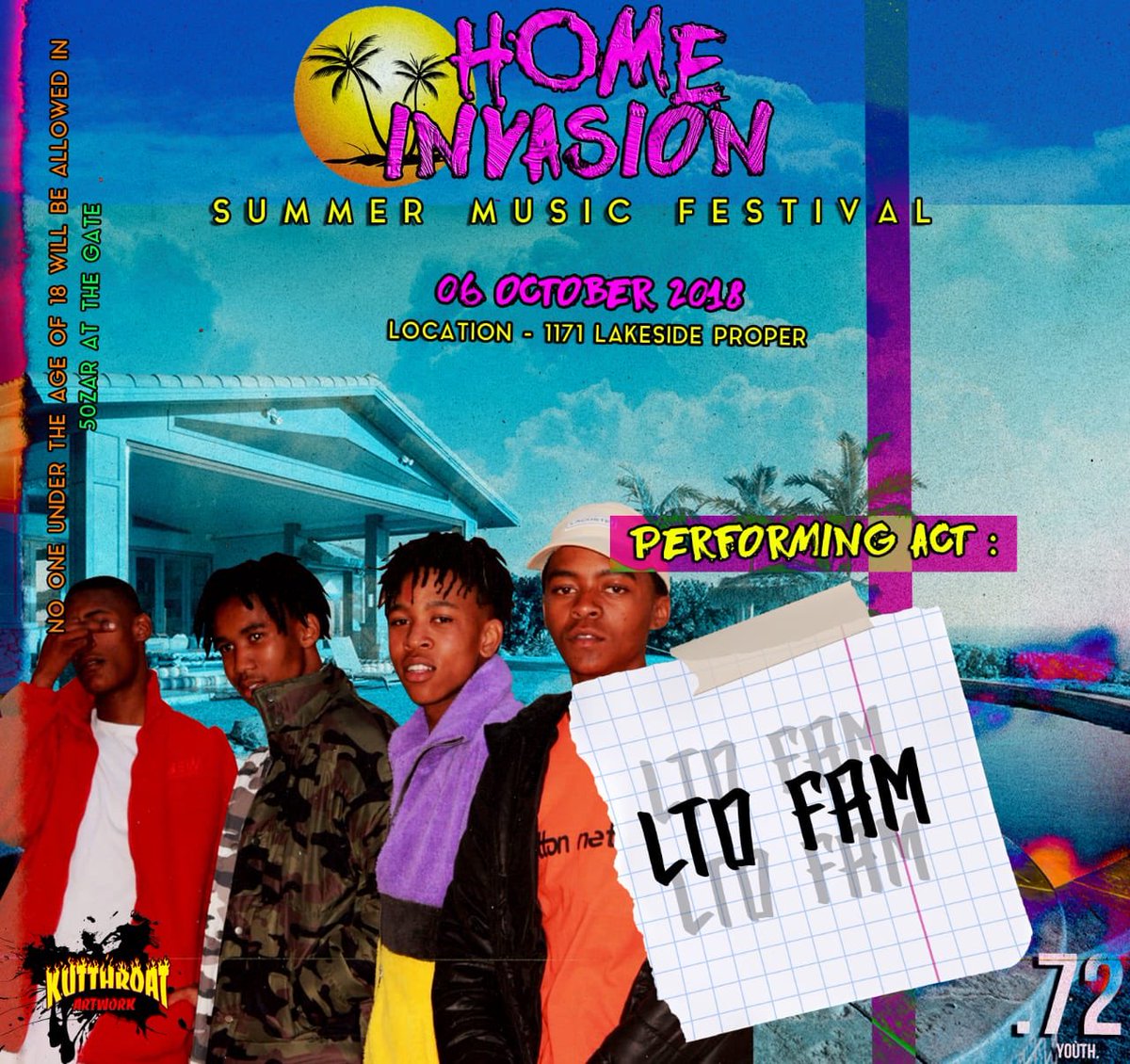 HomeinvasionPt2's tweet photo. @LtdfamPty let’s fuck shit up this saturday 😤😤🔥
rt for awareness https://t.co/oH1f1nvMbN