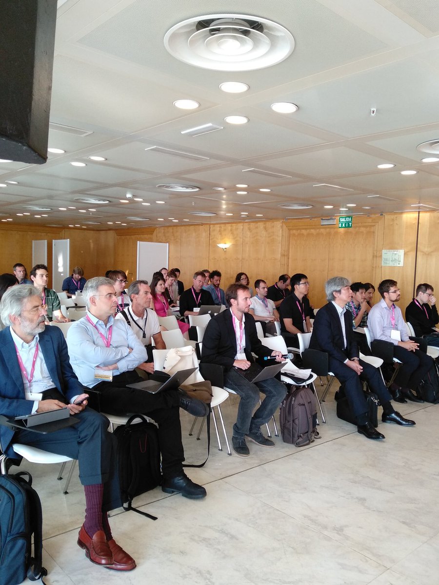 RosaPradasRegel's tweet photo. Gran trabajo de organización y dirección del workshop #BODIS del científico @PLanillos #selfception_UE @TU_Muenchen en el Congreso #IROS2018. Felicidades a todos los participantes y asistentes. @MEPtraducciones @raicex_es @FECYT_Ciencia @SociedadCerfa @jordipc @iros_2018 https://t.co/ByDJ3TsuA5