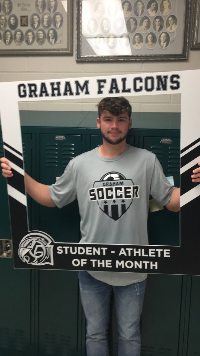 GrahamAthletics's tweet photo. Congratulations to the October Student-athletes of the month... Lauran, Brady and Myah! https://t.co/vRnMs7Bv2X