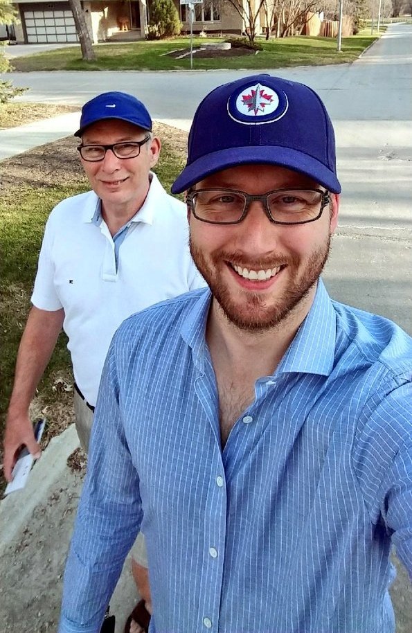 Over the next week, I will be sharing some of my favourite moments of the campaign thus far!
First off: Door knocking! 
Meeting the folks of our community has been and continues to be my favourite way of connecting with people. 
#wpgpoli #mbpoli #cdnpoli
