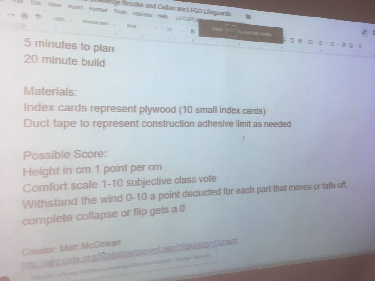 joefly301's tweet photo. Quick little side Design Build Challenge in #PLTWDM today with design criteria and constraints. Plenty of communication, collaboration, critical thinking, and creativity! @BryanD205 https://t.co/b7uz1gXEoT