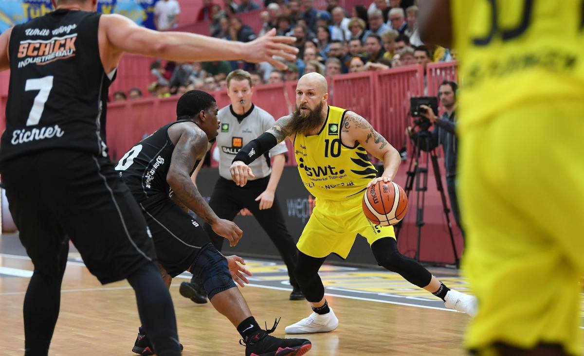 TangramSports's tweet photo. Tyler Laser @tylerLASER and Aaron Brennan @Aaron_Brennan_ pushed @TigersTuebingen to the win over @WhiteWingsHanau in #GermanProA
Laser 19 PTS + 8 REBS
Brennan 14 PTS https://t.co/aHR9glcDge