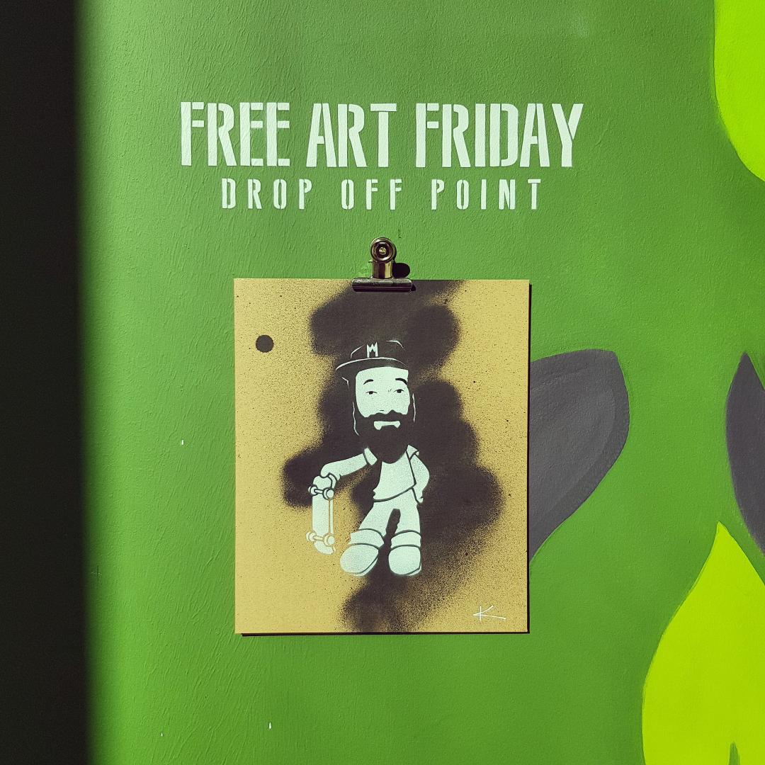 fafptb's tweet photo. #FirstRule it doesn't have to be Friday. 
I've got a few of these to give away.
#FreeArtFriday #Peterborough #fafptb https://t.co/nCWBrvdiIf