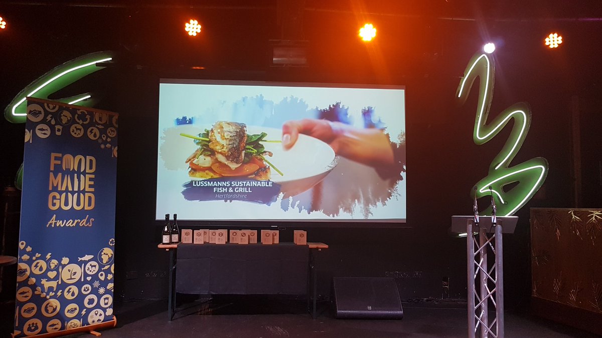 MSCintheUK's tweet photo. Massive congrats to @lussmanns on winning the Sourced Fish Responsibly award 2018 at the #FoodMadeGood18 Awards! 🙌 They're MSC certified, which means their fish is traceable back to a sustainable and well-managed fishery. 👍

@AndreiLussmann #MSCcertified #choosethebluefish https://t.co/SfLzA2efbb