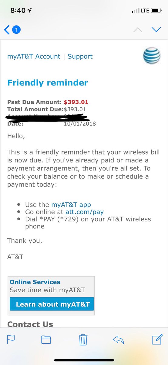 Brit_AllNatural's tweet image. I’m about to block @ATT from texting/emailing me. As you see my case was supposed to have been resolved by 9/26 &amp;amp; I haven’t heard a word but they’ve contacted me twice today about THEIR MONEY! YET THEY WONT. ONTACT ME ABOUT MY MONEY!!!!!!!! #ATTCUSTOMERSERVICE=HORRIBLE #ATTSUCKS