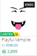 playful vampire roblox wiki robux promo codecom