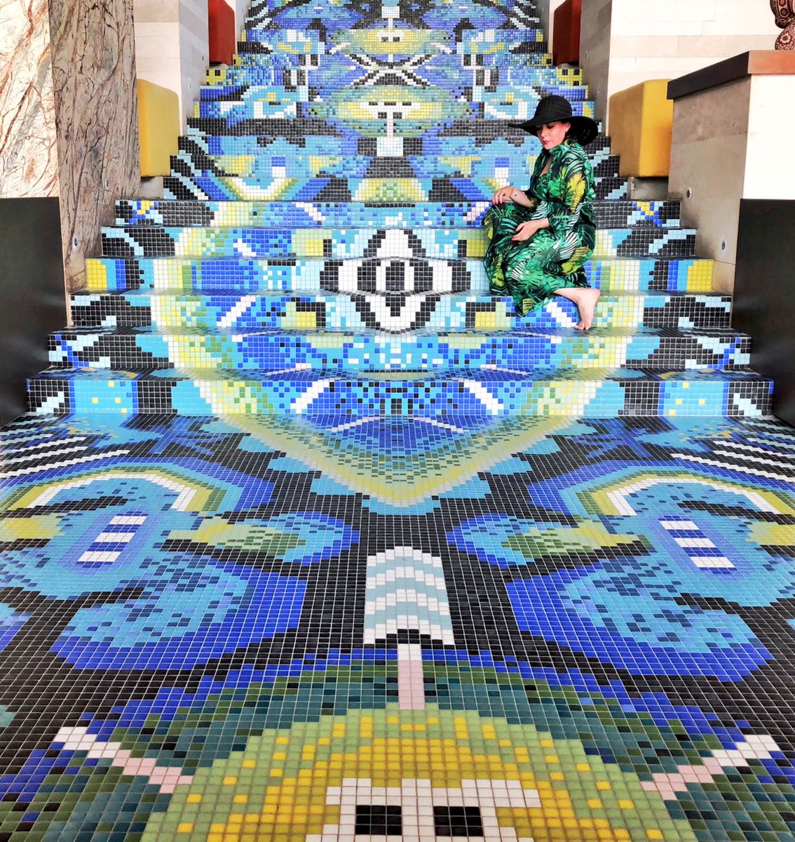 ExpertaViajera's tweet photo. El tapete huichol es un sello característico de la terraza WET de @WPuntadeMita
Uno de mis lugares favoritos de la familia W en la costa del Pacífico Mexicano #WPuntaDeMita #WEscape https://t.co/qGt5TX27vB